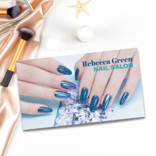 Carte De Visite Glam Styliste Manicuriste Nail Artiste Nail Salon