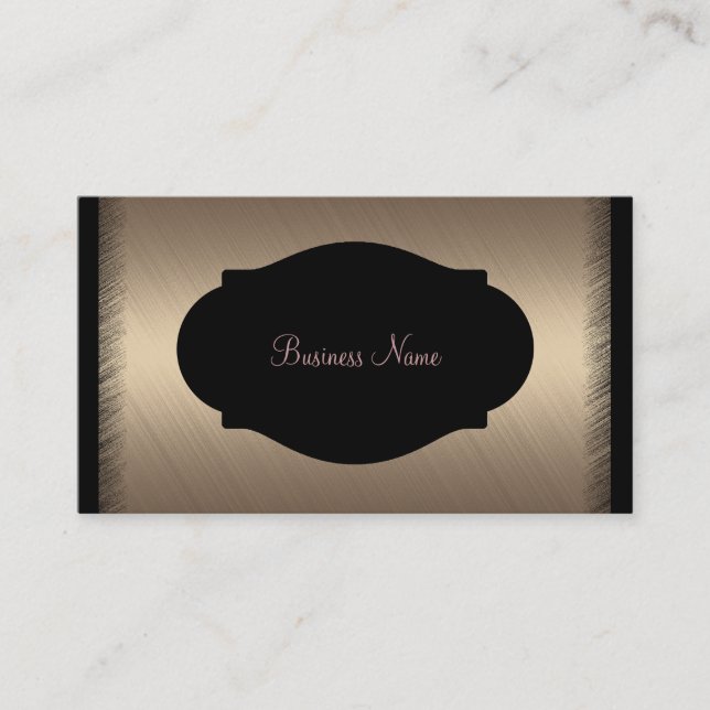 Carte de visite Glamour Café (Devant)