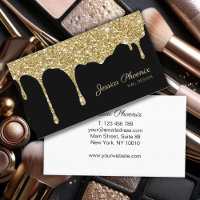Glamour moderne Gold Schwarz Glitter