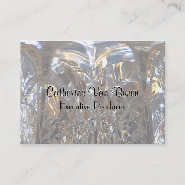 Carte De Visite Glayce Hill Élégant Professionnel (Devant)