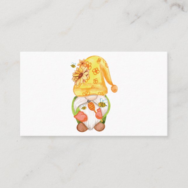 Carte De Visite gnome d'été 2 (Devant)