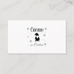 Carte De Visite Gnome pour Noël 2