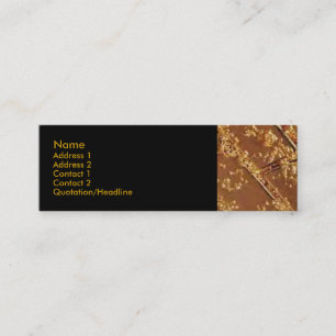 Carte de visite Gold Bars