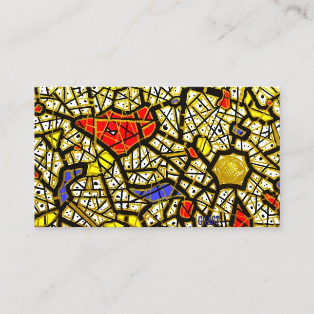Carte De Visite GOLD Collection - GGAST - Business Card (Devant)