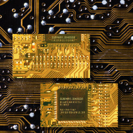 Carte De Visite Gold PCB, circuit imprimé - ingénierie technologiq