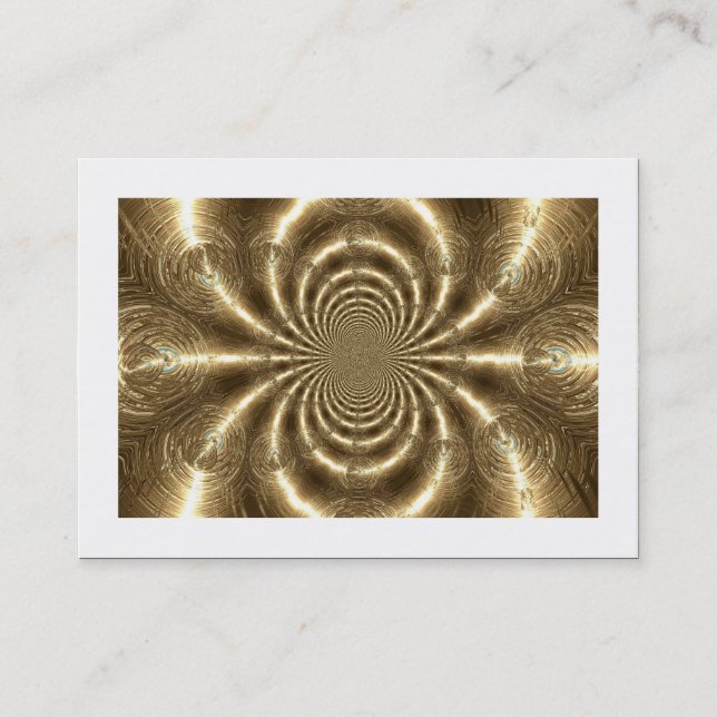 Carte De Visite Gold Vortex (bordé) (Devant)