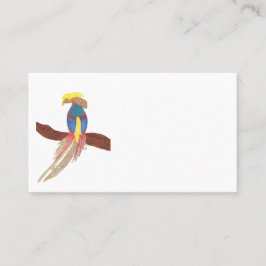 CARTE DE VISITE GOLDEN PHEASANT