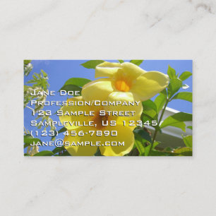 Carte De Visite Golden Trumpet