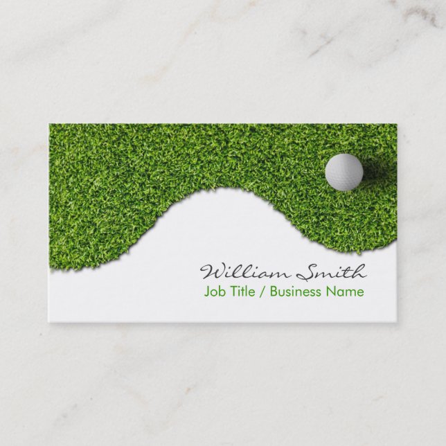Carte De Visite Golf Business Card (Devant)