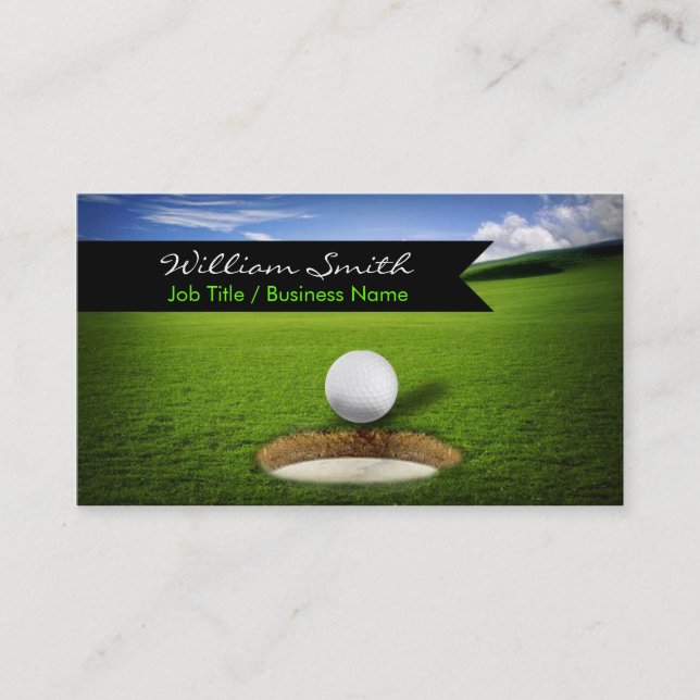 Carte De Visite Golf Business Card (Devant)
