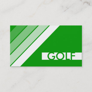 Carte De Visite GOLF rétro
