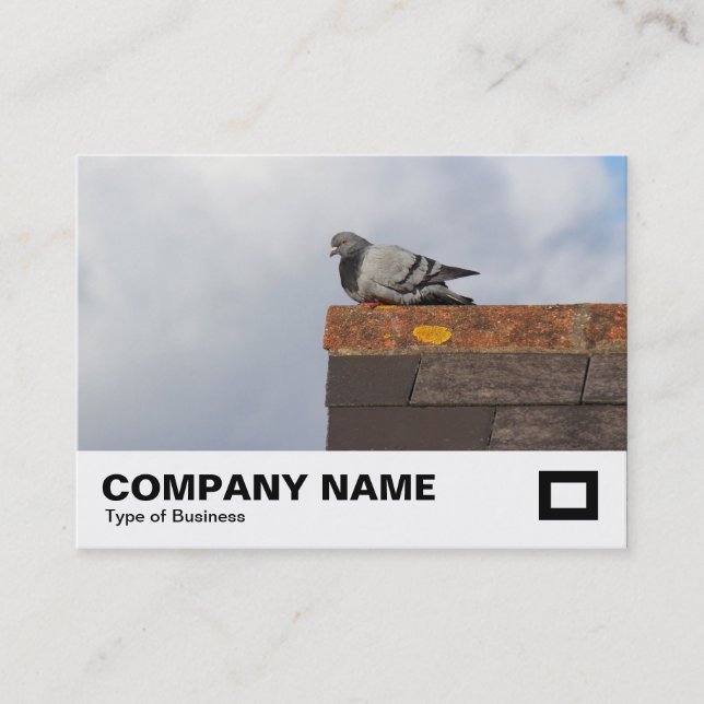 Carte De Visite Good Morning Pigeon (Devant)
