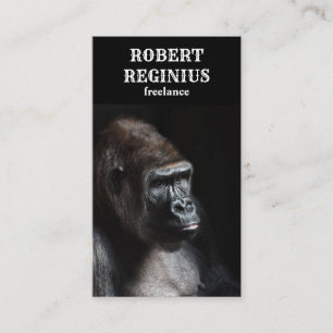 Carte De Visite Gorilla