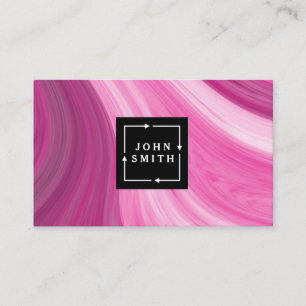 Carte De Visite Graffiti bleu moderne Cool Art Abstrait