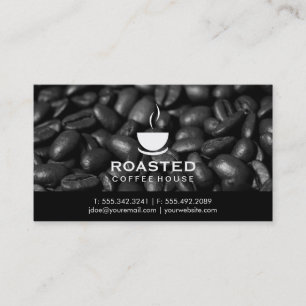 Carte De Visite Grains de café