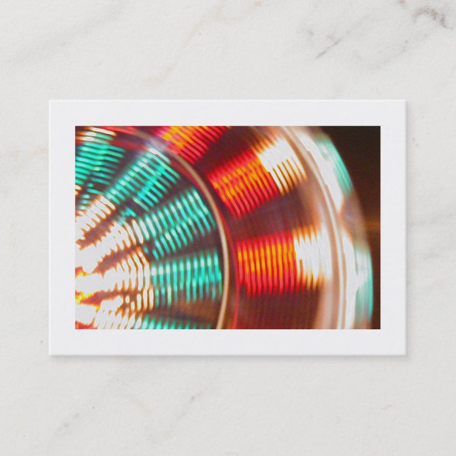 Carte De Visite Grande Roue, Mini Photo (Devant)