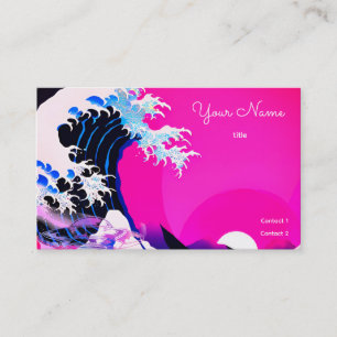 Carte De Visite grande vague moderne