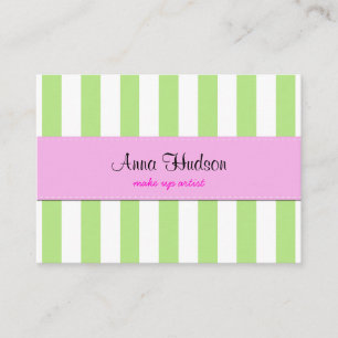 Carte De Visite Grandes Tailles Vertes, Grandes Tailles Blanches, 