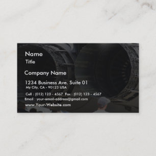 Carte De Visite Grands moteurs de jets
