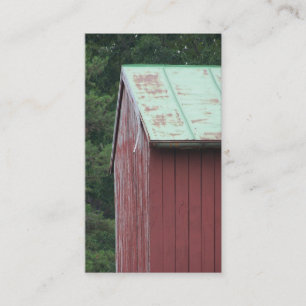 Carte De Visite Grange rouge