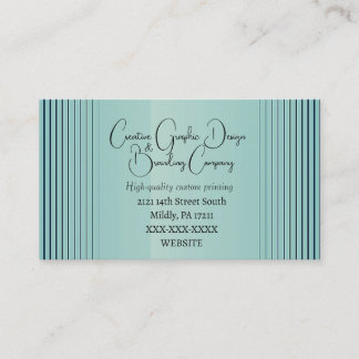 Carte De Visite “Graphic Designer & Branding” Business Card