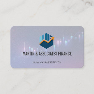 Carte De Visite Graphique à barres de données   Crypto   Marché fi