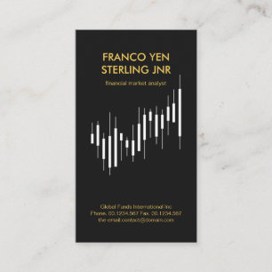 Carte De Visite Graphique d'échange créatif minimaliste de Stock f