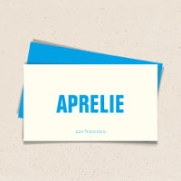 Gras moderne bleu blanc créatif minimaliste