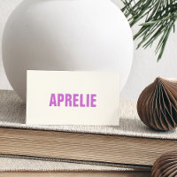 Gras moderne violet blanc créatif Professionnel