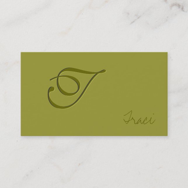 Carte De Visite Gravez II en refief (Devant)