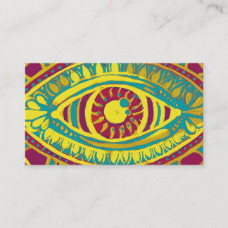 Carte De Visite Grenat et or