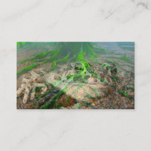 Carte De Visite Grenouille mousseuse