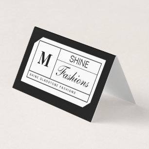 Carte De Visite Grille monographique