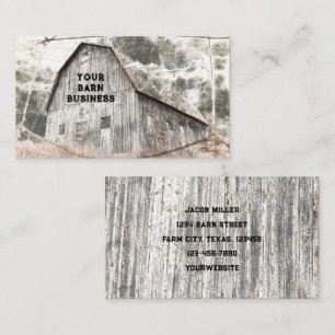 Carte De Visite Gris Brown Gris Rustique Perdu Texture Vintage