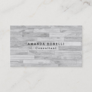 Carte De Visite Gris tendance Unique Professionnel Minimaliste Des