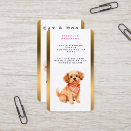Carte De Visite Grooming Pet Personalized Luxury Modern Collection