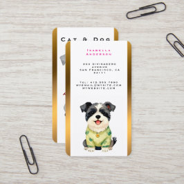 Carte De Visite Grooming Pet Personalized Luxury Trendy Collection