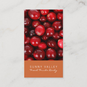 Carte De Visite Gros commerce de détail de fermeture de fruits per