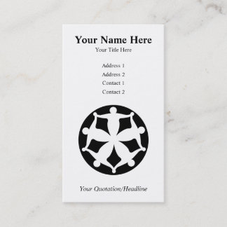 Carte De Visite Groupe communautaire