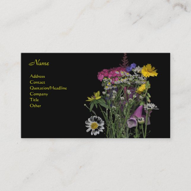 Carte De Visite Groupe de nous (Devant)