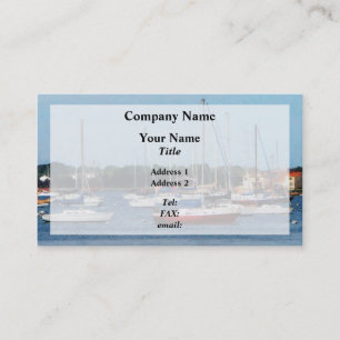 Carte De Visite Groupe de Sailboats Newport
