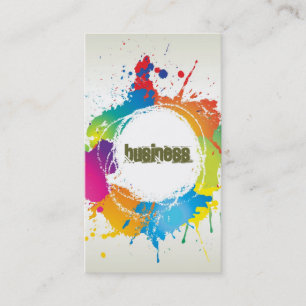 Carte de visite grunge