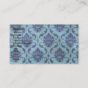 Carte De Visite Grunge Damask