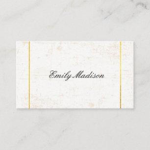 Carte De Visite Grunge / Gold Triage