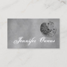 Grunge Grey Horloge personnelle