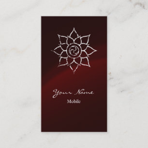 Carte De Visite Grunge Mandala