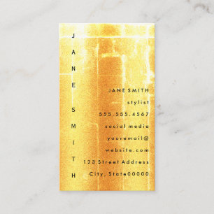 Carte De Visite Grunge moderne avec texte vertical
