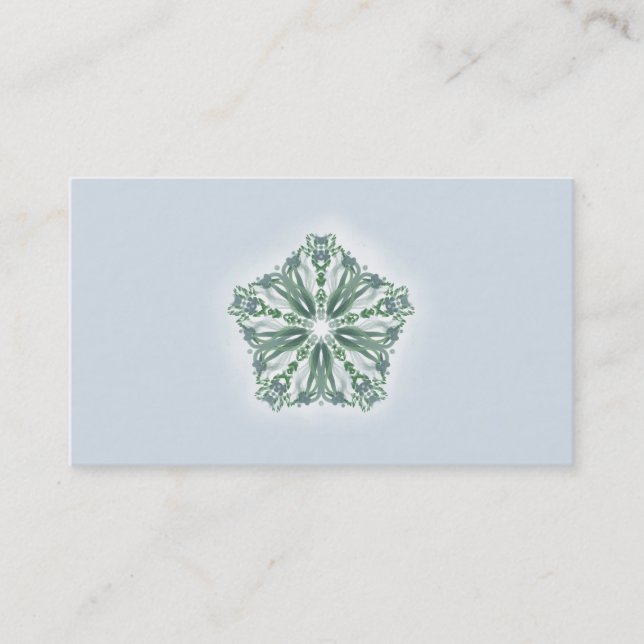 Carte De Visite Guérisseur de propriétaire de spa de mandala (Devant)