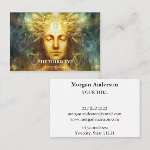 Carte De Visite Guérisseur d'énergie spirituelle Reiki