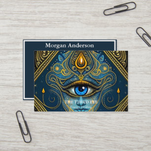 Carte De Visite Guérisseur Énergie Spirituelle Reiki